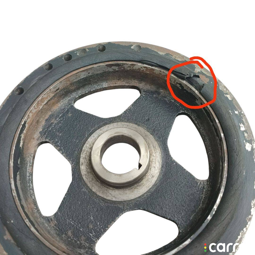 шкив коленвала Toyota Yaris XP9 2006г. - фото №4