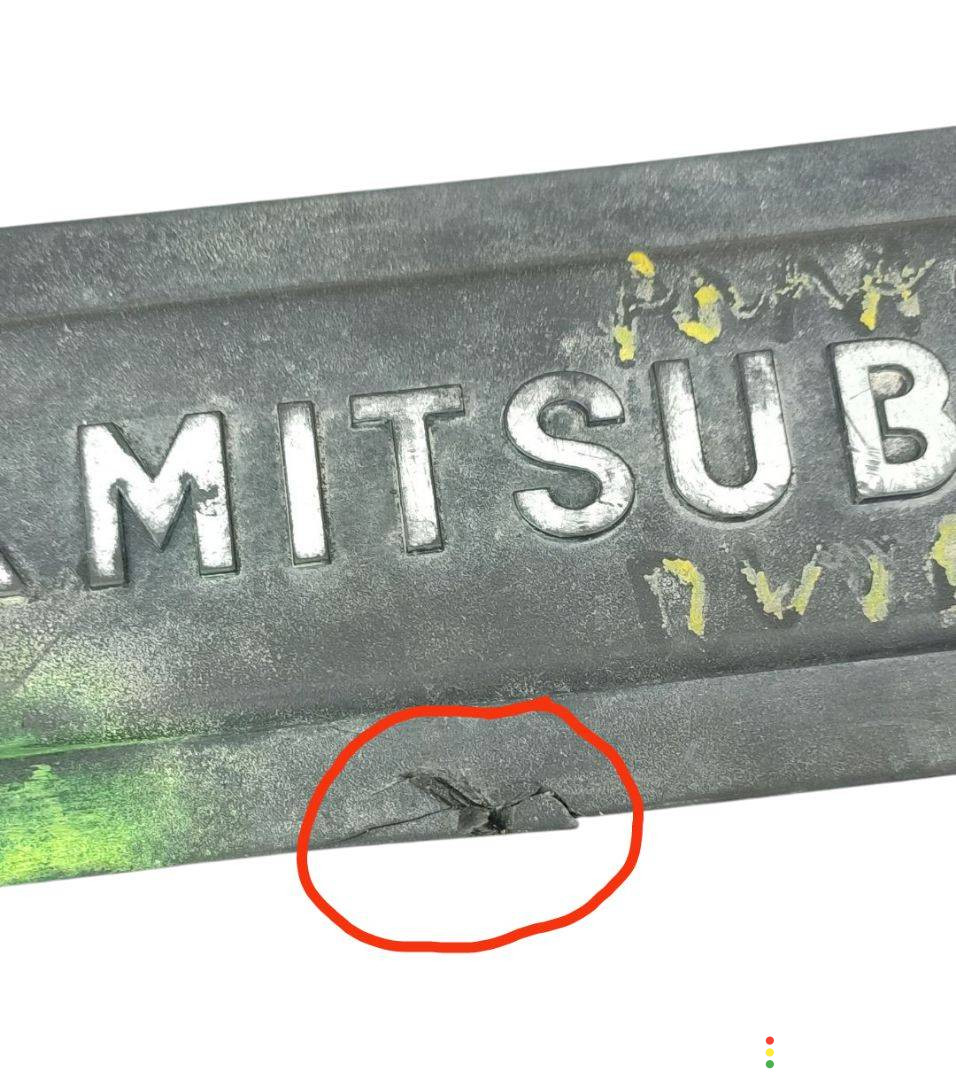 MD345074, 4G6E-D4 декоративная крышка двигателя Mitsubishi Outlander 1 поколение 2004г. - фото №3