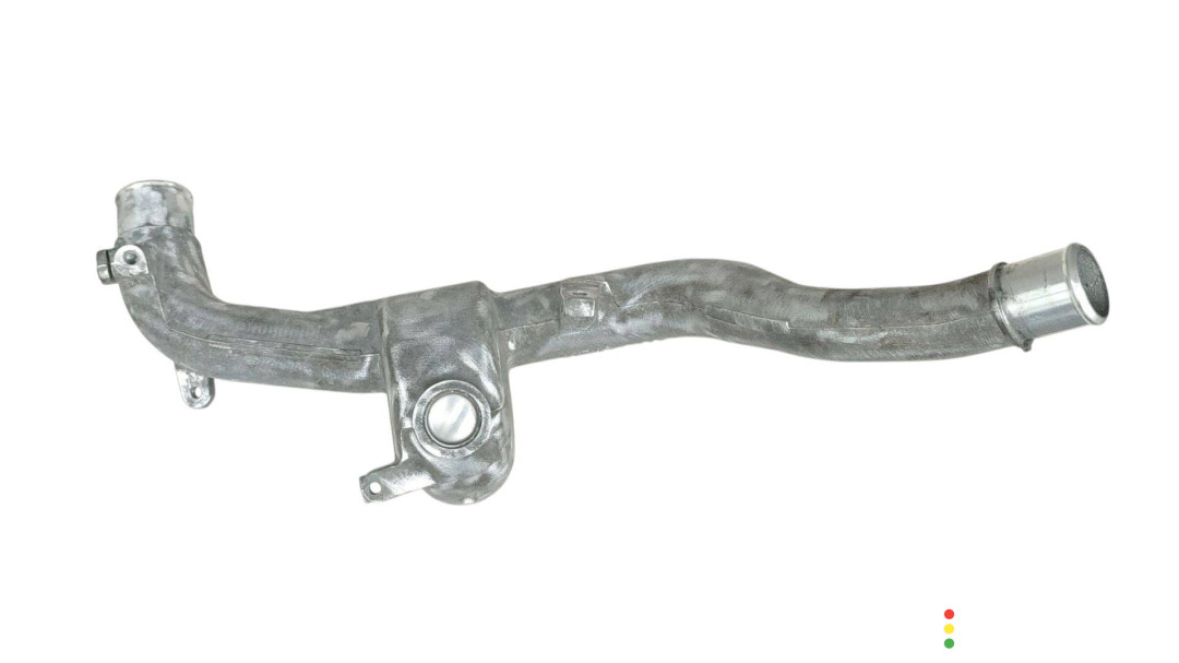 17361-33010 патрубок интеркулера Toyota Yaris XP9 2006г. - фото №2