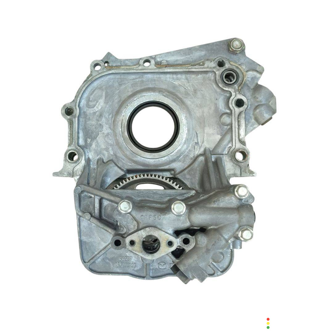RF7J14100, S5227 масляный насос Mazda 6 1 поколение 2004г. - фото №2