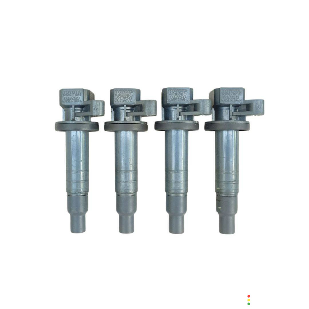 90080-19019 катушка зажигания Toyota Avensis 2 поколение T250 2004г. - фото №1