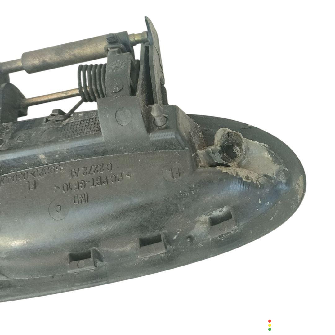 69220-05040A ручка наружная двери передней левой Toyota Avensis 1 поколение T220 1999г. - фото №4