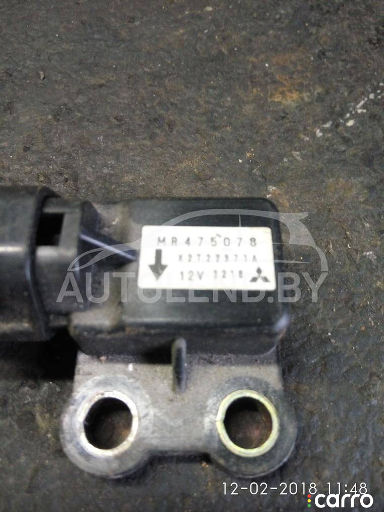 датчик удара Mitsubishi Outlander 1 поколение 2003г. - фото №2