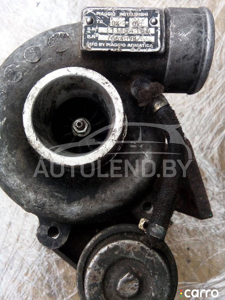 7664098 турбина Fiat Ducato 2 поколение 1994г. - фото №1