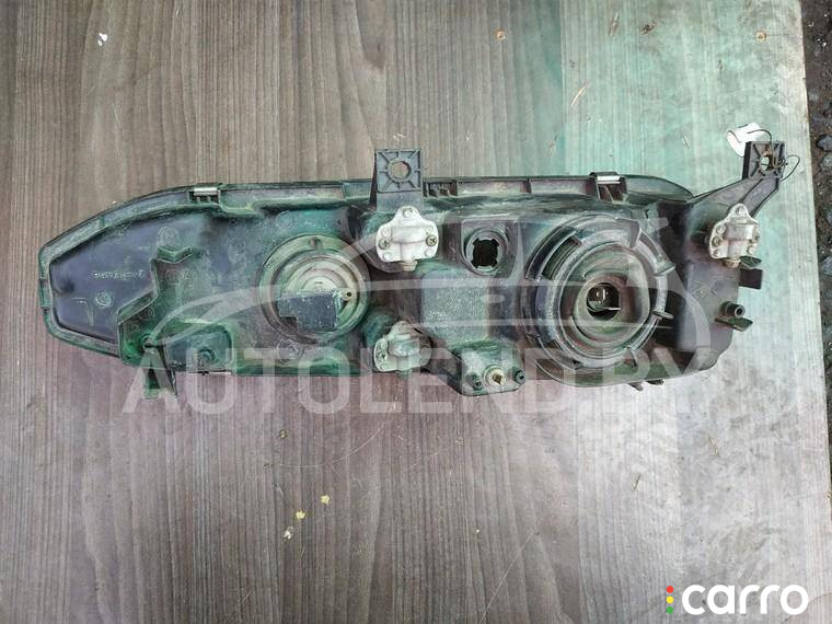 фара левая Mitsubishi Galant 7 поколение 1995г. - фото №2