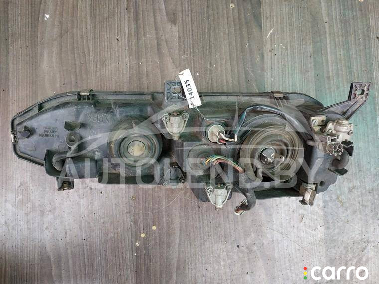 фара левая Mitsubishi Galant 7 поколение 1995г. - фото №2