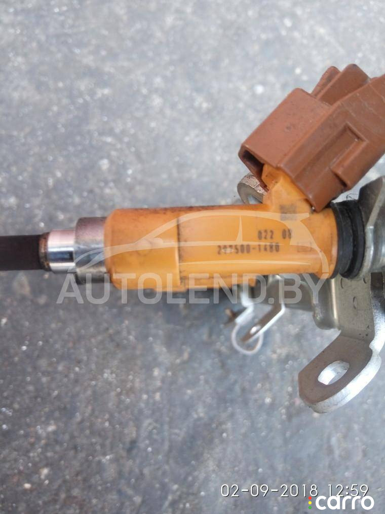 297500-1480, 9KA22 форсунка топливная Suzuki SX4 1 поколение 2006г. - фото №2