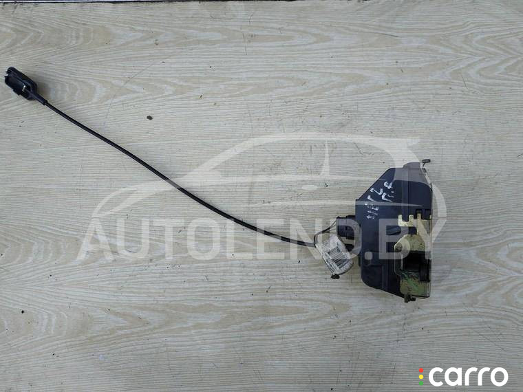 замок двери передней правой Renault Megane 2 поколение 2005г. - фото №1