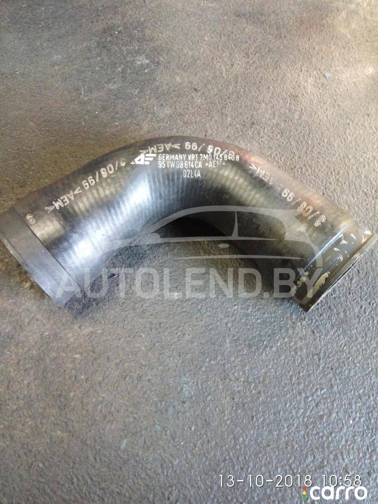 патрубок (трубопровод, шланг) Volkswagen Passat B5 1998г. - фото №1