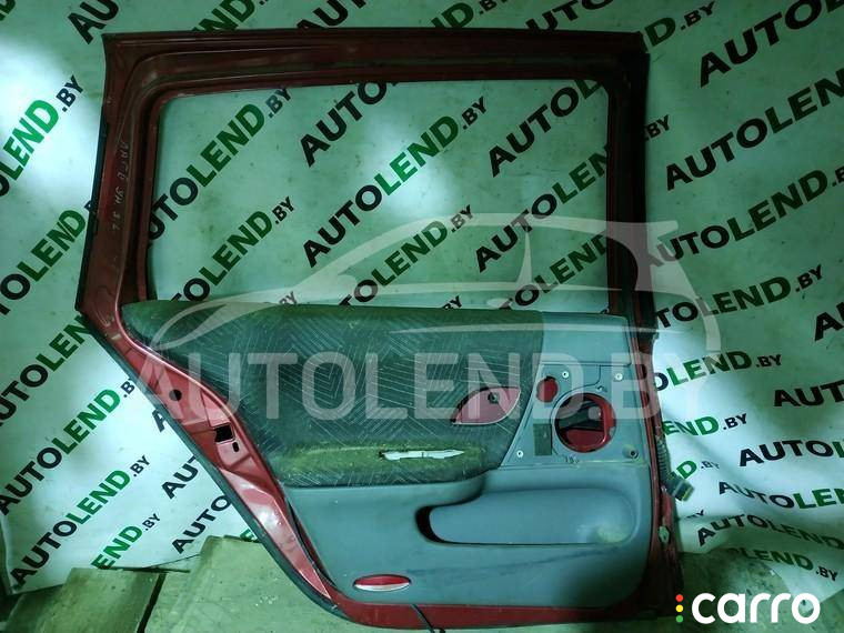 дверь задняя левая Renault Laguna 2 поколение 2005г. - фото №2