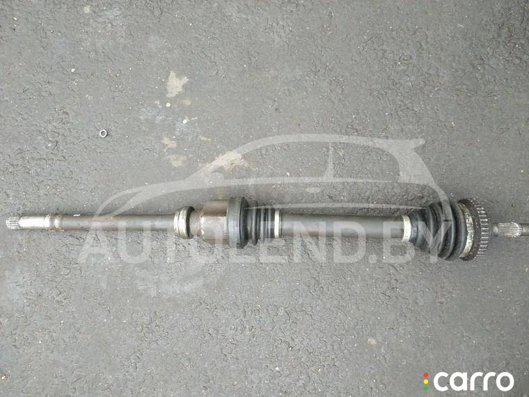 полуось передняя правая Peugeot 206 1 поколение 2001г. - фото №1