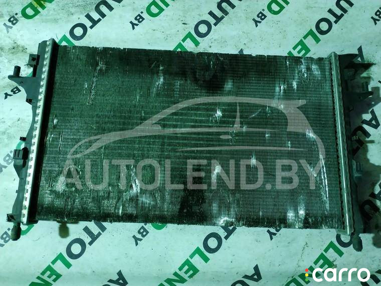 радиатор основной Renault Laguna 2 поколение 2003г. - фото №2