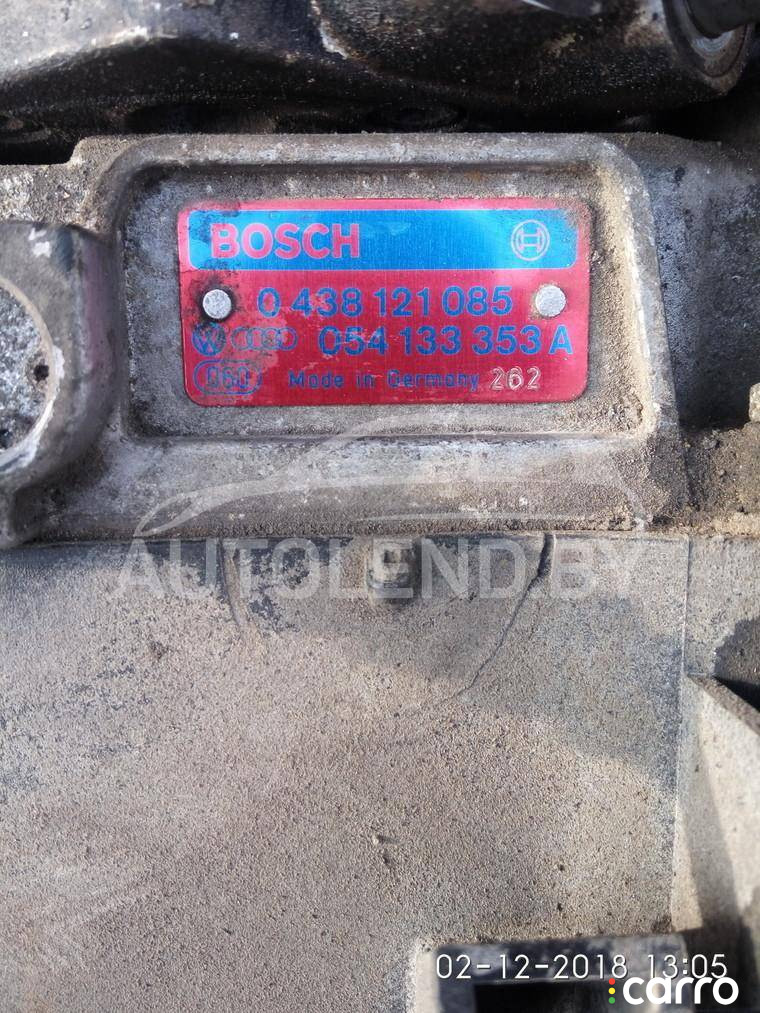 0438101029, 0438121085 распределитель впрыска (инжектор) Audi 100 C4 1992г. - фото №2