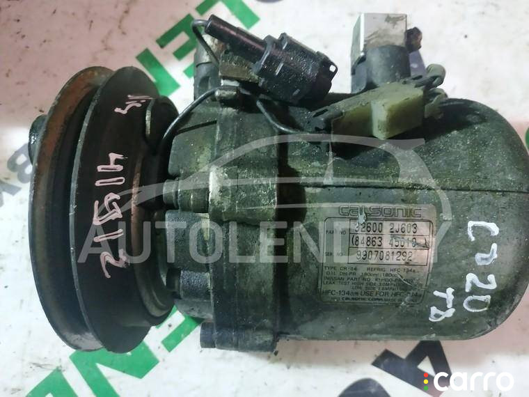 32600-2J603, 9907081292 компрессор кондиционера Nissan Primera P11 1998г. - фото №1