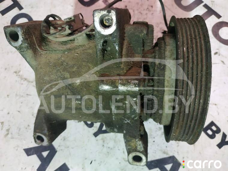 компрессор кондиционера Nissan Primera P10 1996г. - фото №1
