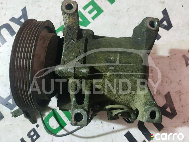 компрессор кондиционера Nissan Primera P10 1996г. - фото №2