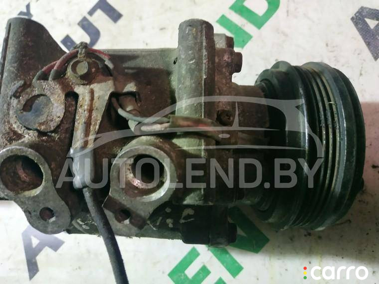 компрессор кондиционера Honda Civic 6 поколение 1999г. - фото №2