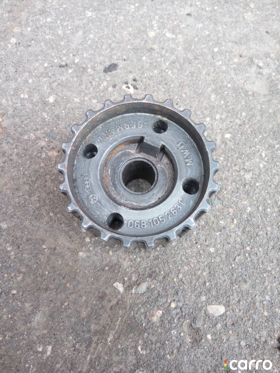068105263C шестерня коленвала Volkswagen Passat B3 1993г. - фото №2