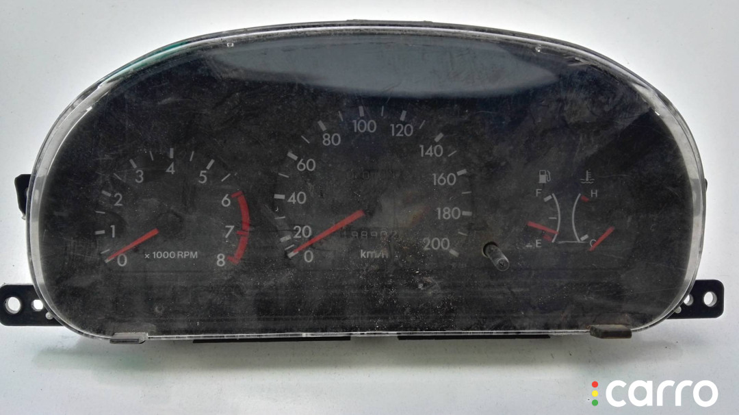 71110550 панель приборов (щиток) Hyundai Accent 1 поколение 1996г. - фото №1