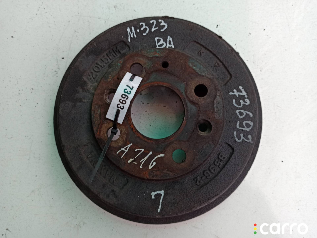 барабан тормозной задний Mazda 323F BA 1996г. - фото №1