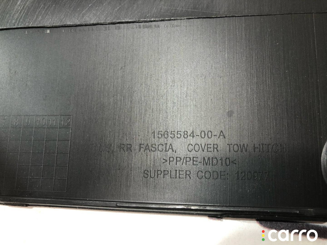 1565582-00-A, 1565583-00-A, 1565584-00-A, 1750102-S0-A Заглушка бампера Tesla Model S 2-й рест 2022г. - фото №4