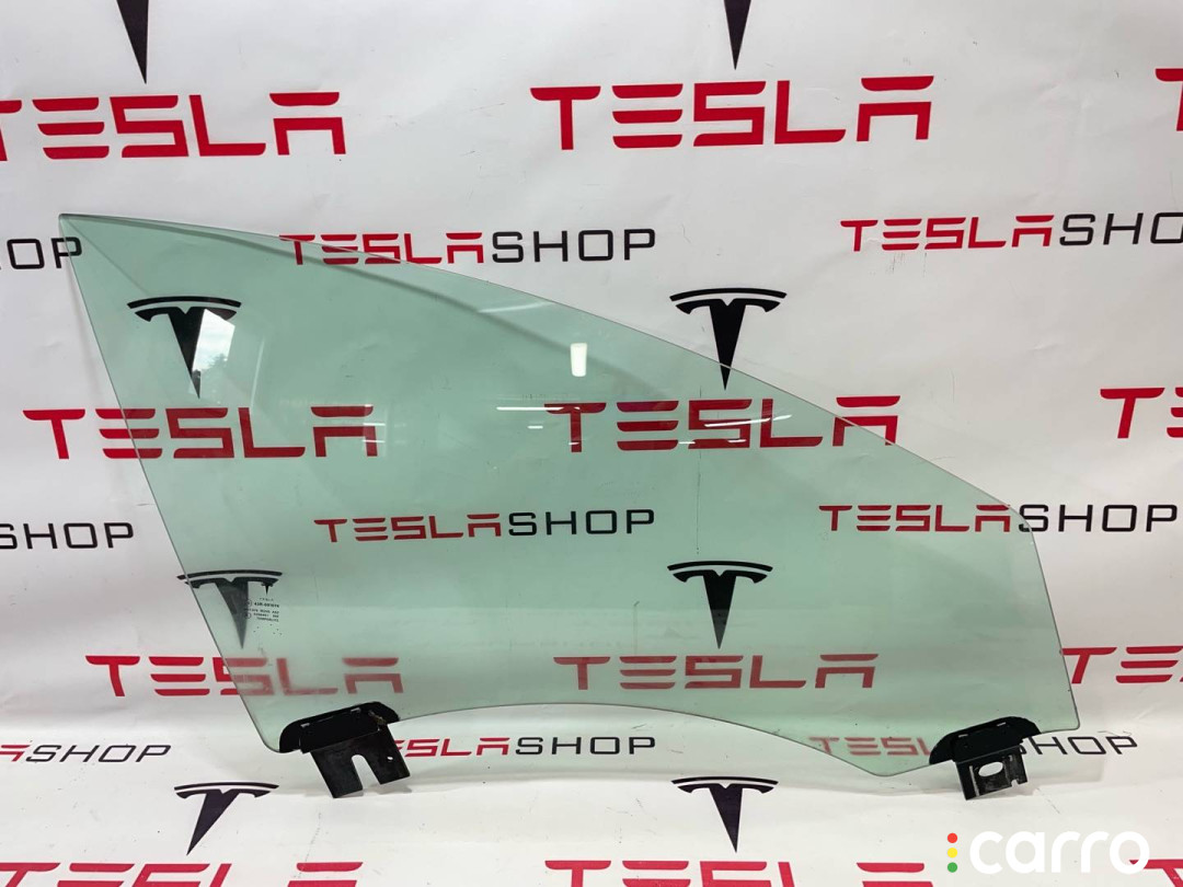 600664700E стекло двери передней правой Tesla Model S 2015г. - фото №1