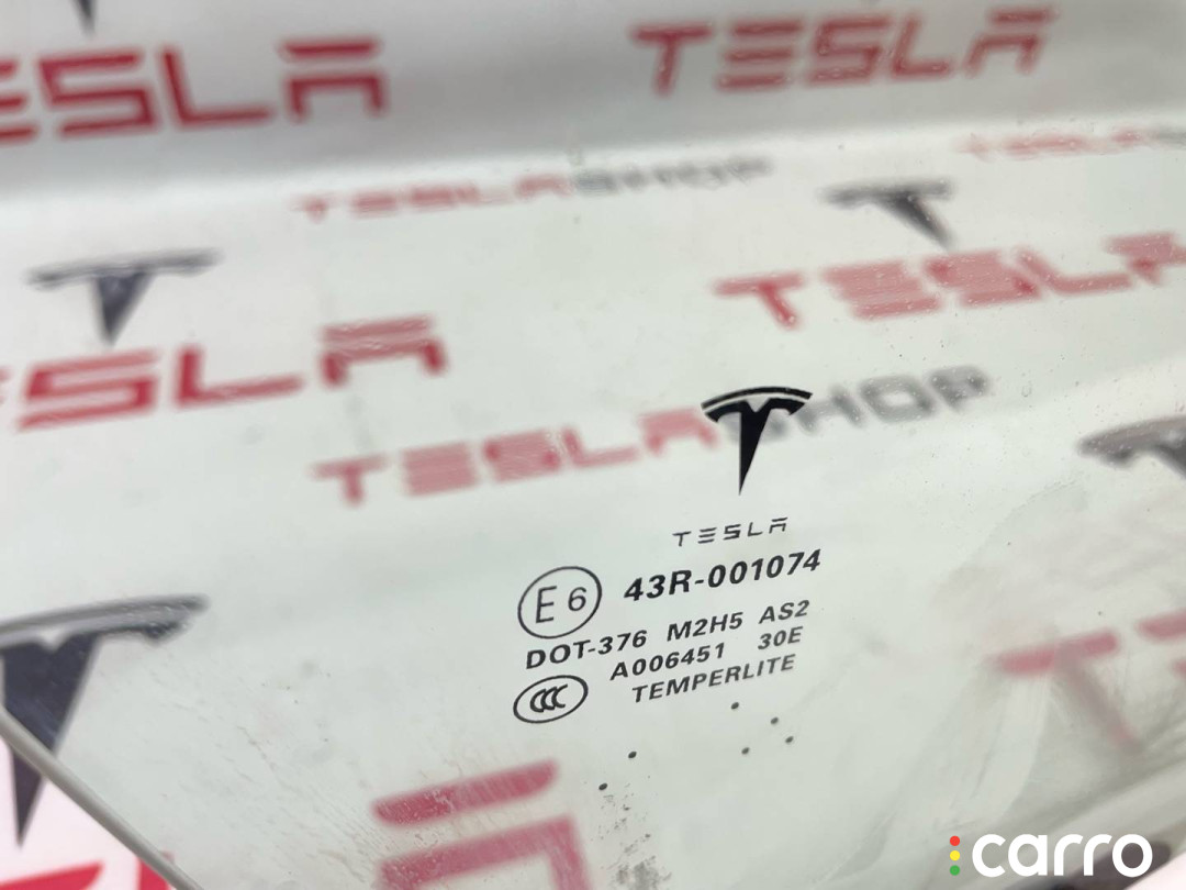 600664700E стекло двери передней правой Tesla Model S 2015г. - фото №4