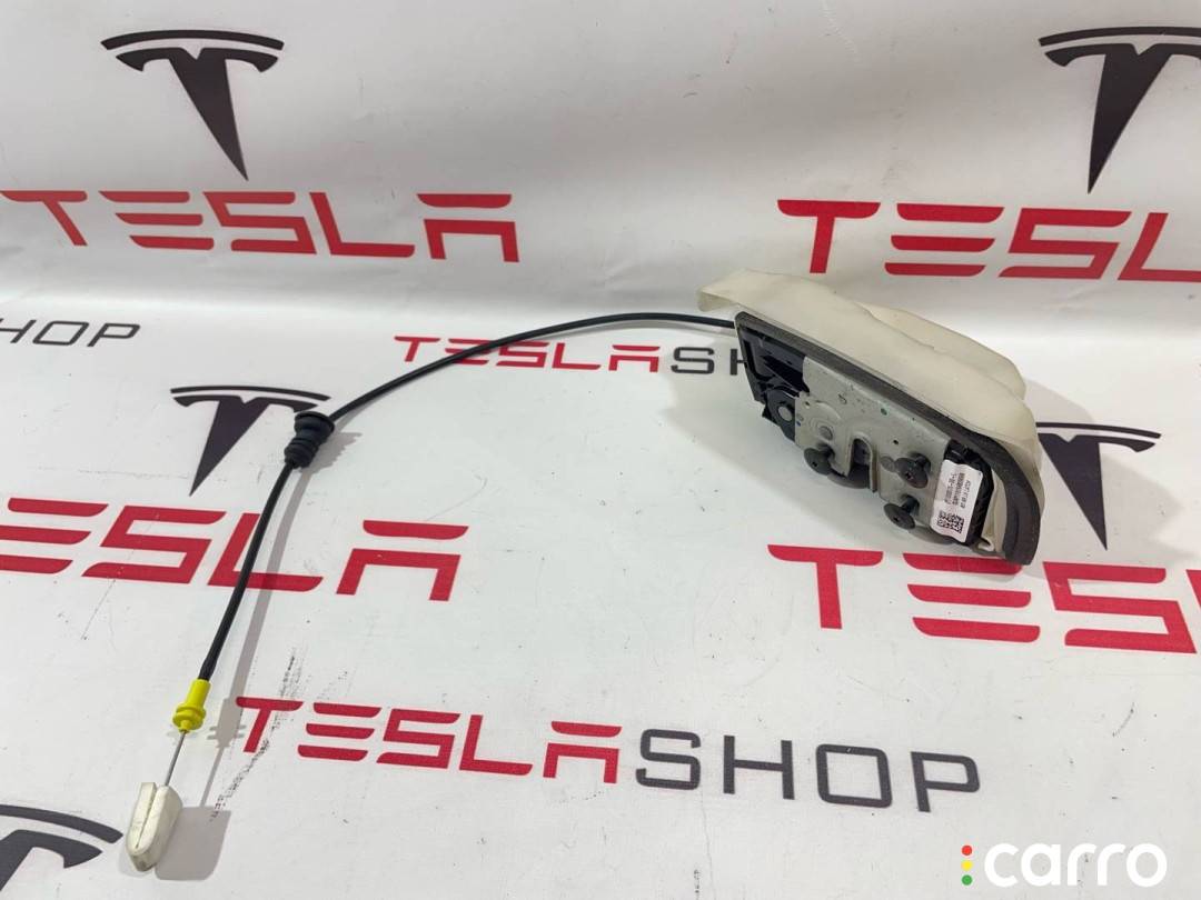 1068970-00-L, 1500674-00-A замок двери задней левой Tesla Model 3 2019г. - фото №1