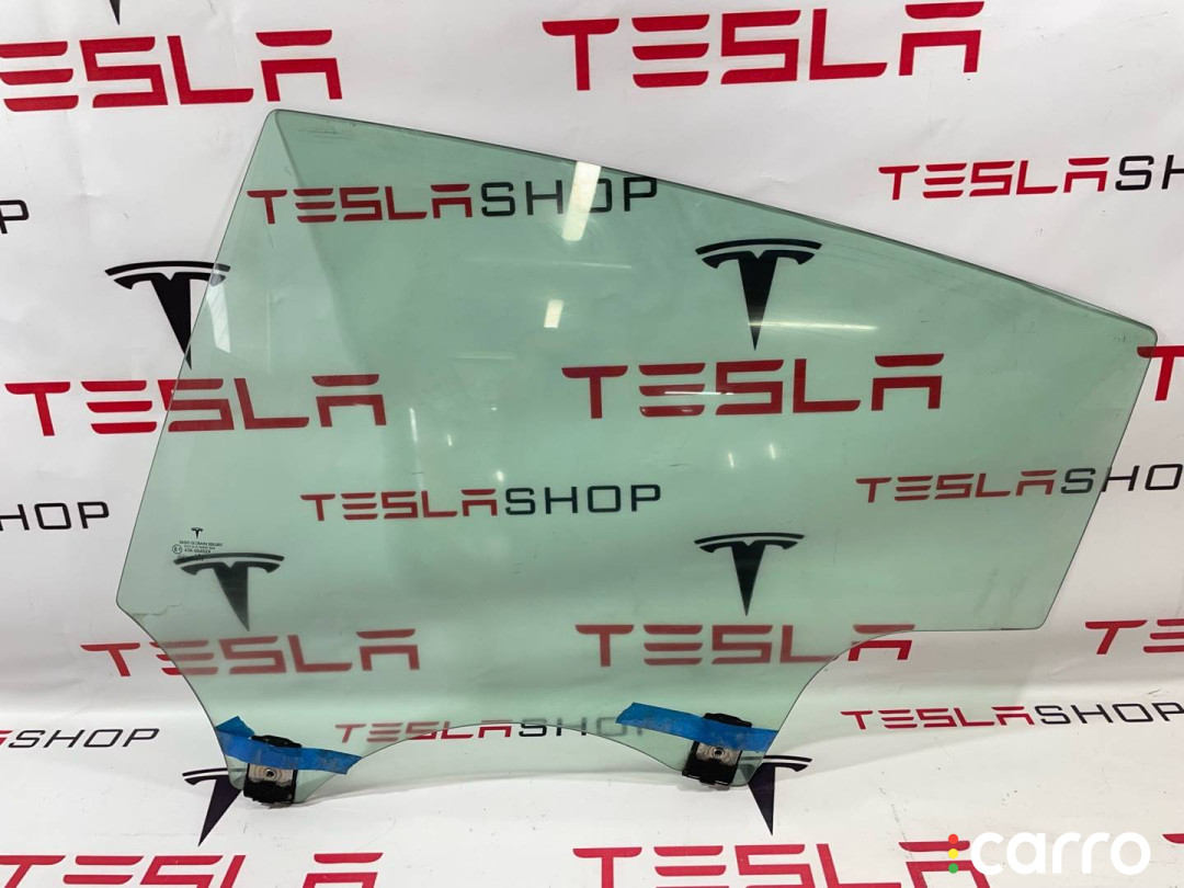 1077904-99-C стекло двери задней левой Tesla Model 3 2019г. - фото №1