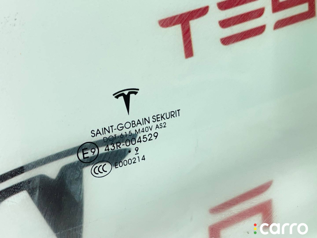 1077904-99-C стекло двери задней левой Tesla Model 3 2019г. - фото №3