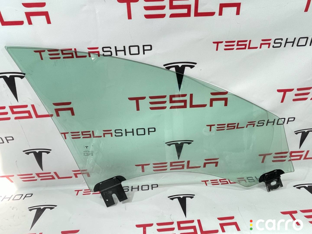 600654700E стекло двери передней левой Tesla Model S 2015г. - фото №2