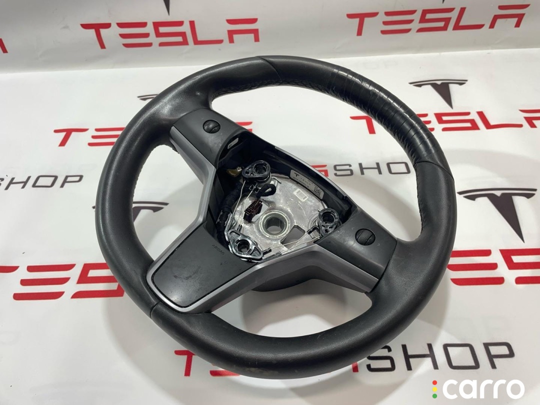 1085682-00-B, 1095222-00-L, 1095222-00-N, 1105324-00-J, 1490214-00-B Руль Tesla Model 3 2019г. - фото №1