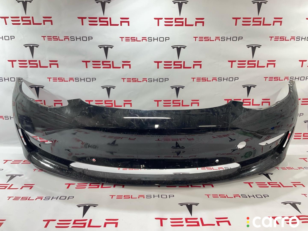 1084168-S3-E, 1530701-02-E бампер передний Tesla Model 3 2022г. - фото №1