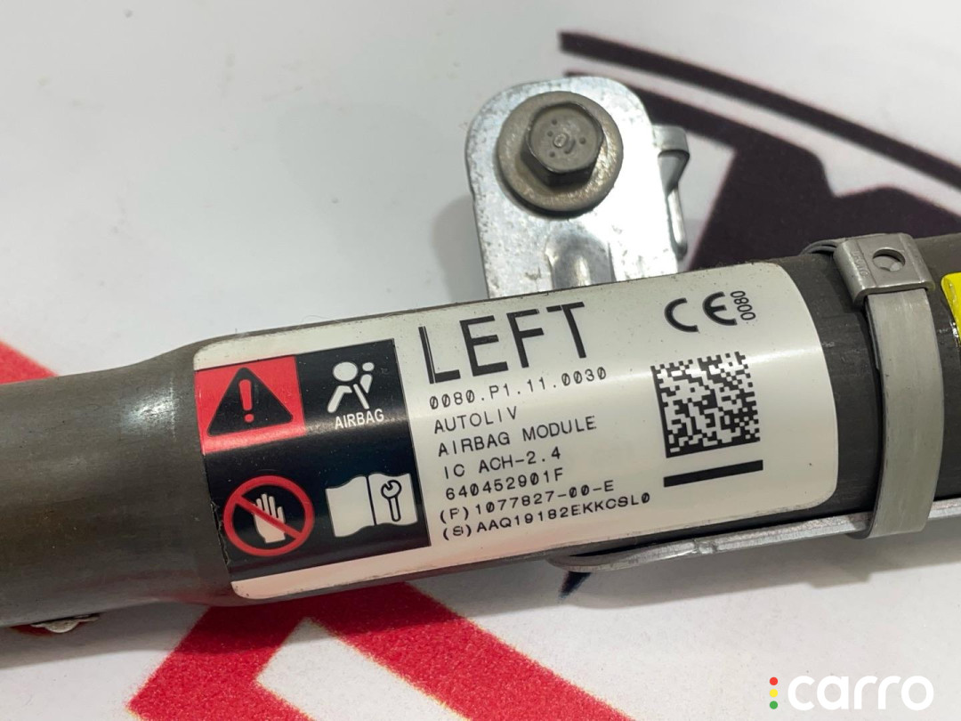 1077827-00-E Подушка безопасности боковая (шторка) левая Tesla Model 3 2019г. - фото №4