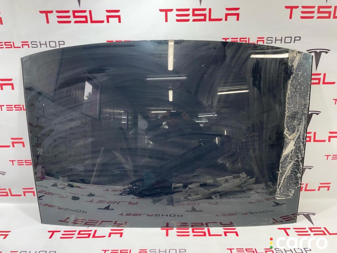 1086927-98-D, 1487150-00-B, 1587892-00-A, 1588766-00-B стекло панорамной крыши Tesla Model 3 2019г. - фото №2