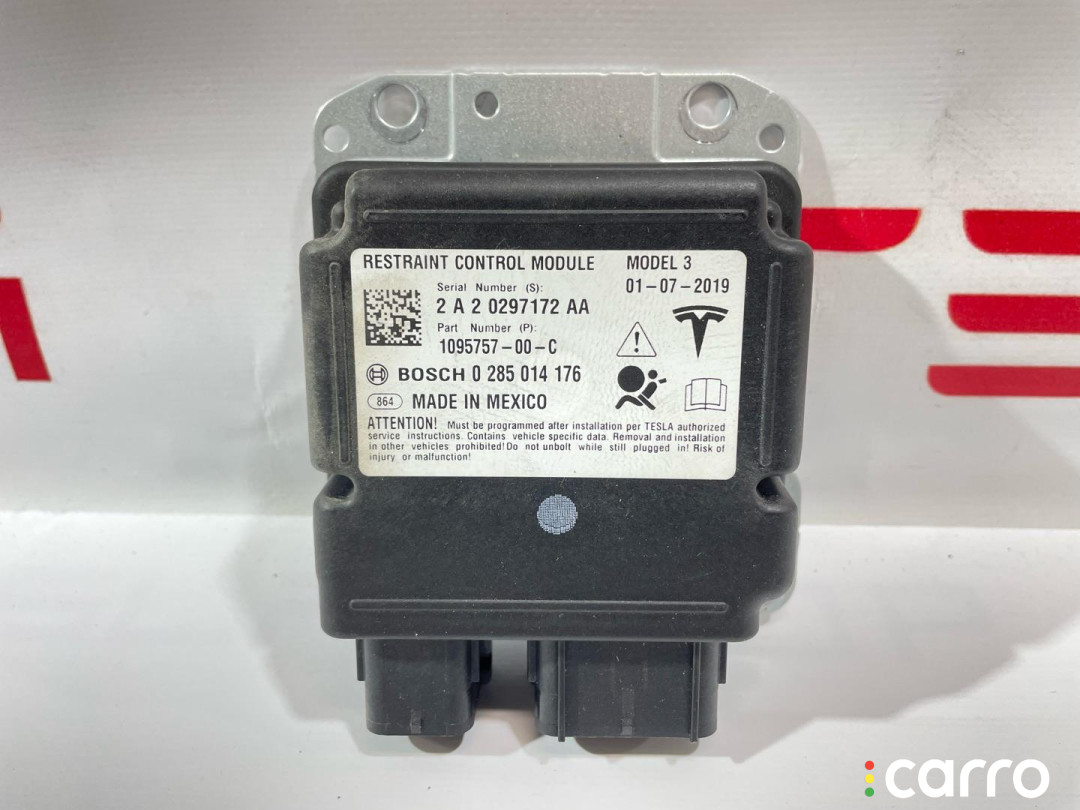 1095757-00-C Блок AirBag Tesla Model 3 2019г. - фото №2