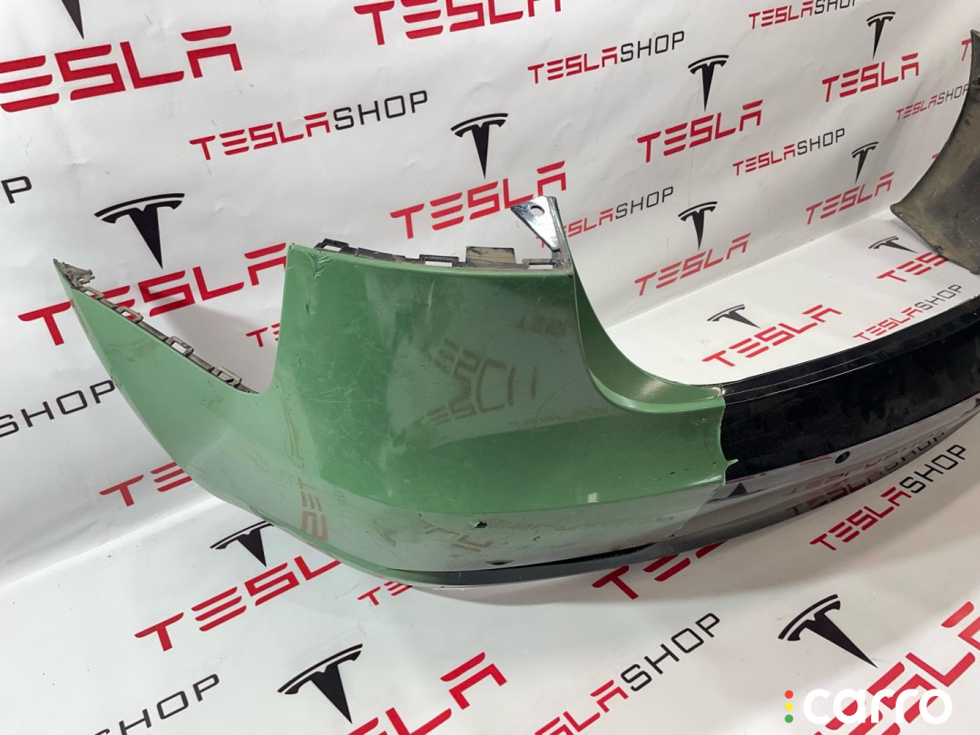 1083983-00-I, 1530721-02-B, 1103556-00-A, 1108905-00-A бампер задний Tesla Model 3 2019г. - фото №3