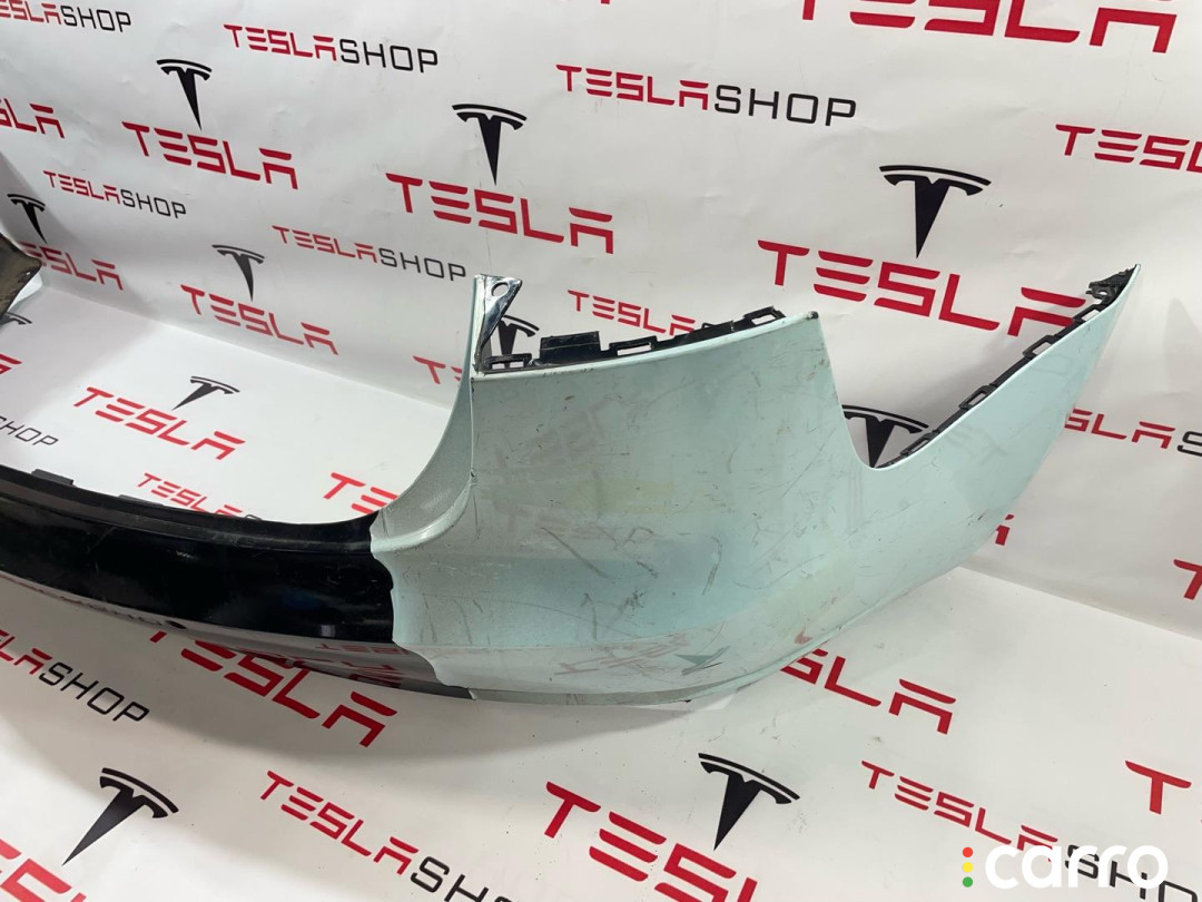 1083983-00-I, 1530721-02-B, 1103556-00-A, 1108905-00-A бампер задний Tesla Model 3 2019г. - фото №2