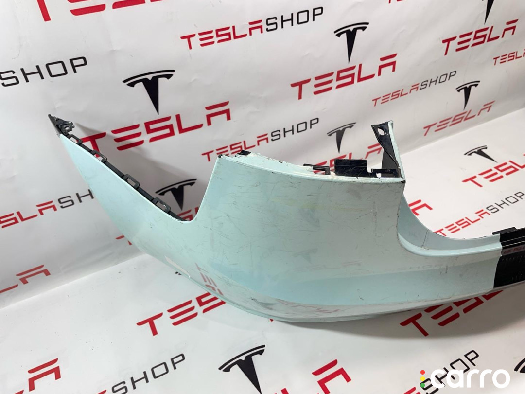 1083983-00-I, 1530721-02-B, 1103556-00-A, 1108905-00-A бампер задний Tesla Model 3 2019г. - фото №3