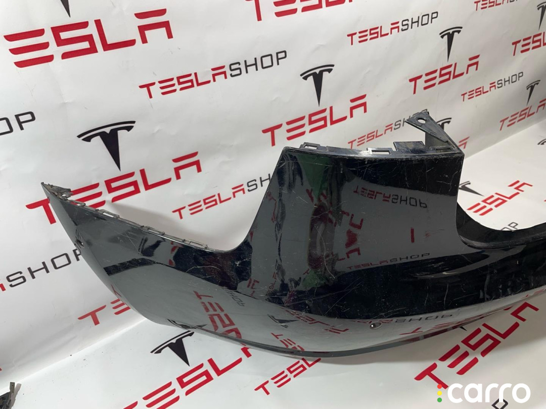 1083983-00-I, 1530721-02-B, 1103556-00-A, 1108905-00-A бампер задний Tesla Model 3 2019г. - фото №3