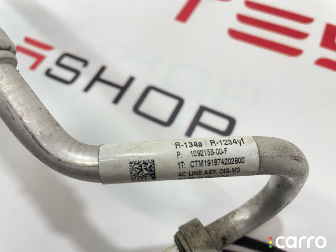 1092158-00-F, 110860800A Трубка кондиционера Tesla Model 3 2019г. - фото №3