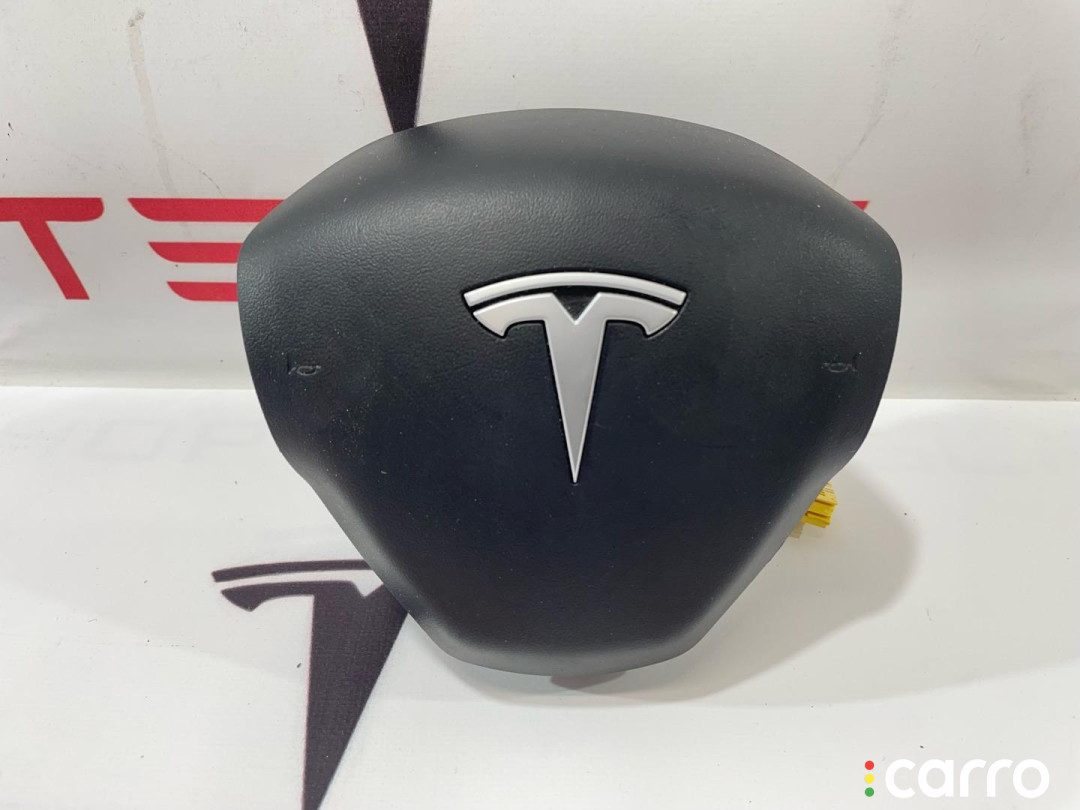 1508347-00-B Подушка безопасности водителя Tesla Model 3 2019г. - фото №1