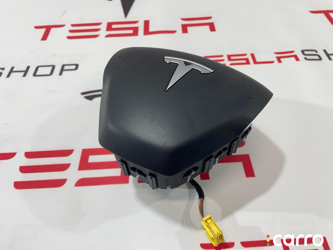 1508347-00-B Подушка безопасности водителя Tesla Model 3 2019г. - фото №2