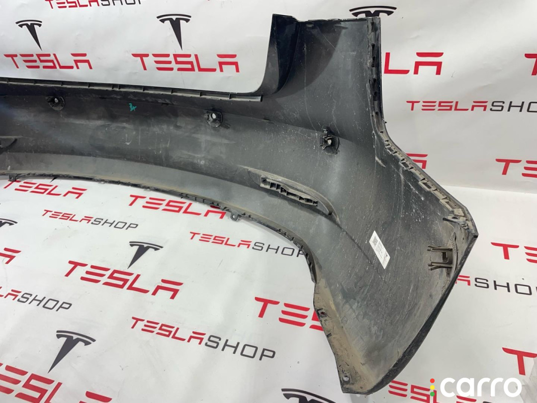 1083983-00-I, 1530721-02-B, 1103556-00-A, 1108905-00-A бампер задний Tesla Model 3 2019г. - фото №5