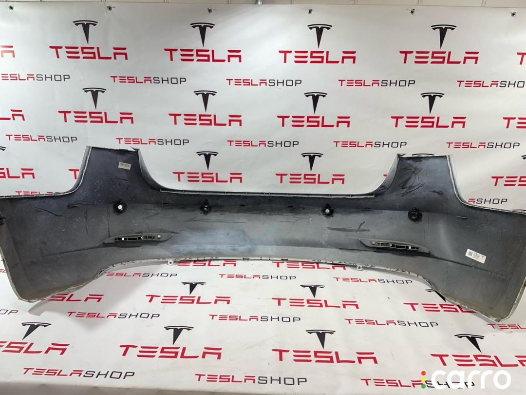 1083983-00-I, 1530721-02-B, 1103556-00-A, 1108905-00-A бампер задний Tesla Model 3 2019г. - фото №4