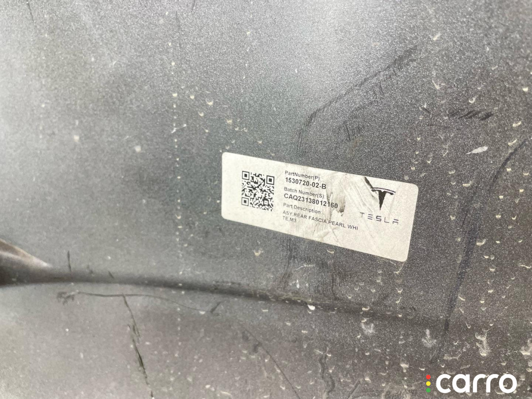 1083983-00-I, 1530721-02-B, 1103556-00-A, 1108905-00-A бампер задний Tesla Model 3 2019г. - фото №6