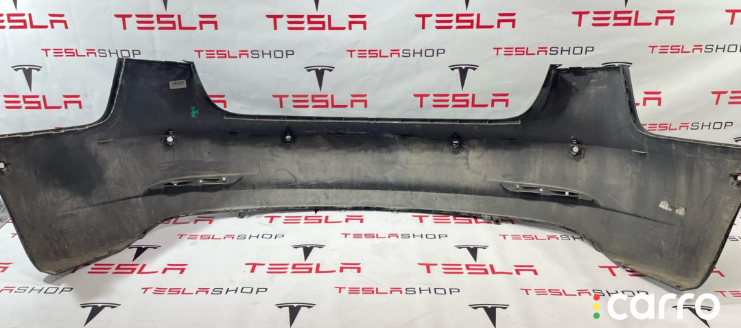 1083983-00-I, 1530721-02-B, 1103556-00-A, 1108905-00-A бампер задний Tesla Model 3 2019г. - фото №4