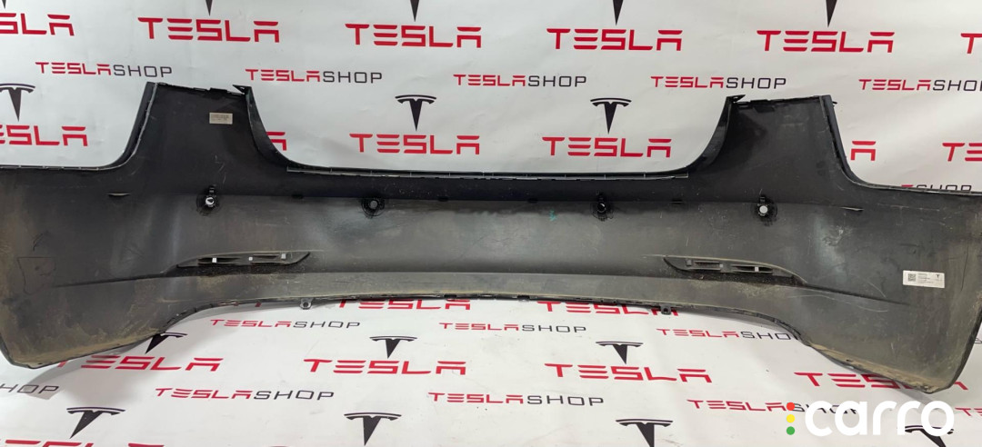 1083983-00-I, 1530721-02-B, 1103556-00-A, 1108905-00-A бампер задний Tesla Model 3 2019г. - фото №4