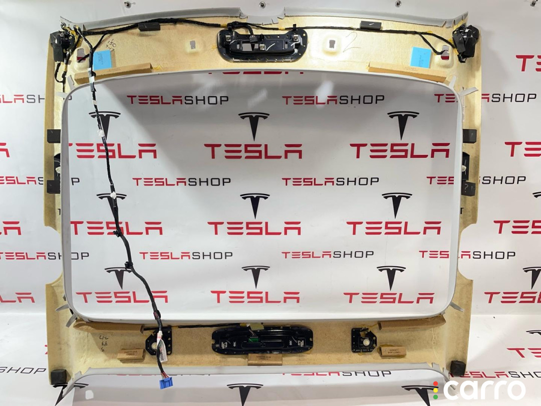 2067970-00-A, 1101060-01-I Обшивка потолка Tesla Model 3 2019г. - фото №2
