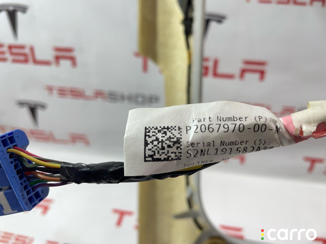 2067970-00-A, 1101060-01-I Обшивка потолка Tesla Model 3 2019г. - фото №4